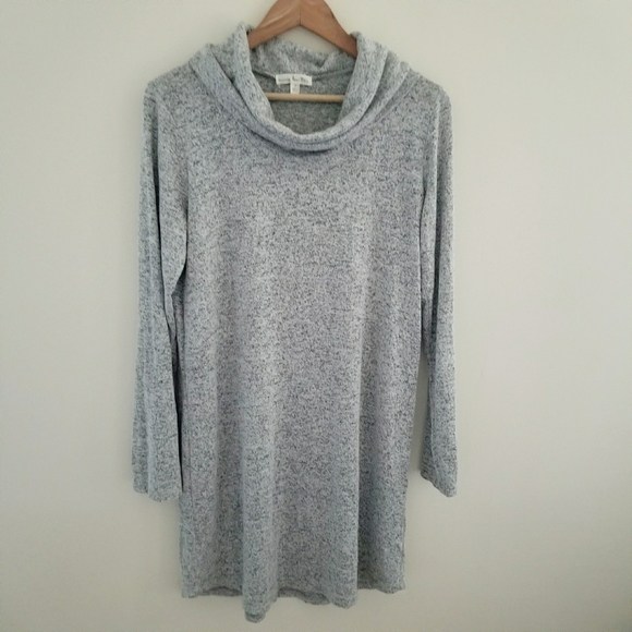 nine britton Dresses & Skirts - Nine Britton Cowl Neck Sweater Dress Size M